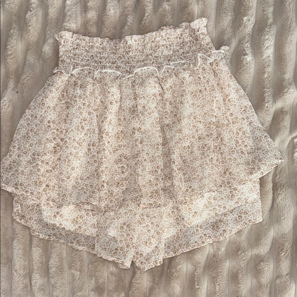 Floral Ruffle Shorts - Picture 4 of 4